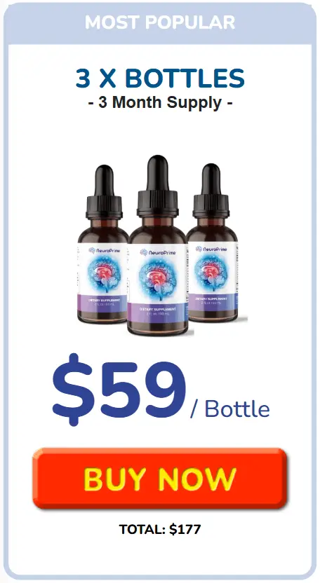 NeuroPrime 3 bottle price